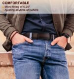 Cinto masculino ajustável para homens: conforto e ajuste perfeito para looks casuais e sociais - Imagem 8