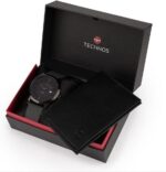 Kit Relógio Technos Masculino Steel Preto: elegância e estilo para compor looks com sofisticação no dia a dia. - Imagem 4