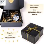 Kit Pinguim de Crochê e Colar de Coração: presente romântico premium para namorada e esposa, pronto para surpreender - Imagem 6