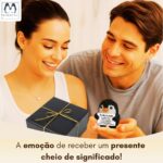 Kit Pinguim de Crochê e Colar de Coração: presente romântico premium para namorada e esposa, pronto para surpreender - Imagem 8
