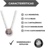 Escapulário São Bento em aço inox 316: presente durável, elegante e unissex para uso diário. - Imagem 4