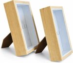 Kit 2 Porta-Retratos CASAMILÜ Wood 10x15: elegância, resistência e decoração premium para suas memórias. - Imagem 6