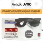 Óculos de sol aviador masculino polarizado com proteção UV 400 e acessórios, estilo e conforto para comprar agora - Imagem 10