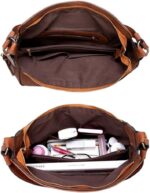 Bolsa feminina Boston de ombro em PU: estilo casual fashion, tamanho médio e organização prática para o dia a dia. - Imagem 4