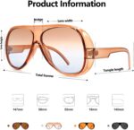 Óculos de sol aviador retrô UV400: estilo moderno, unissex e proteção para comprar com confiança - Imagem 4