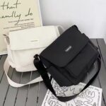 ALWY Bolsa Feminina de Nylon Tactel: leve, resistente e ideal para faculdade, trabalho e uso casual - Imagem 6