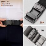 Cinto de golfe masculino elástico com catraca: ajuste confortável e seguro para esportes, caminhadas e uso casual - Imagem 4