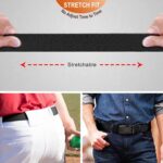 Cinto de golfe masculino elástico com catraca: ajuste confortável e seguro para esportes, caminhadas e uso casual - Imagem 5
