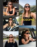 Óculos de sol aviador retrô com proteção UV: estilo clássico moderno, unissex e ideal para comprar com conforto e elegância. - Imagem 4