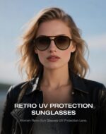 Óculos de sol aviador retrô com proteção UV: estilo clássico moderno, unissex e ideal para comprar com conforto e elegância. - Imagem 7