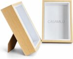 Kit 2 Porta-Retratos Wood MDF com Enfeite Amor: decoração elegante, resistente e perfeita para presentear - Imagem 5