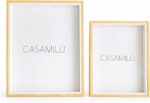 Kit 2 Porta-Retratos Wood MDF com Enfeite Amor: decoração elegante, resistente e perfeita para presentear - Imagem 6