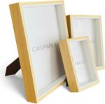 Kit 2 Porta-Retratos Wood MDF com Enfeite Amor: decoração elegante, resistente e perfeita para presentear - Imagem 8