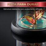Luminária Flor Rosa Encantada na Cúpula com LED: presente romântico durável para decorar quarto e sala. - Imagem 7