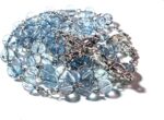 Rosário de Contas Cristal Aquamarina: ideal para oração, batismo e presente católico especial - Imagem 5