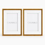 Kit 2 Porta-Retrato 10x15 CASAMILU Elegance: decoração premium, resistente e elegante para suas memórias. - Imagem 6