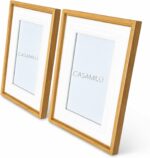 Kit 2 Porta-Retrato 10x15 CASAMILU Elegance: decoração premium, resistente e elegante para suas memórias. - Imagem 8