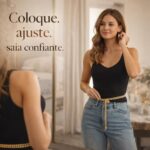 Cinto Corrente Feminino Dourado Ajustável: elegante, moderno e versátil para cintura e quadril. - Imagem 6