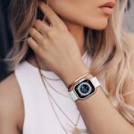 Pulseira Foufousun Ocean para Apple Watch Ultra: silicone macio, esportiva e confortável para uso diário e treinos - Imagem 7