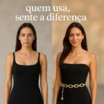 Cinto Corrente Feminino Ajustável: brilho glamour que valoriza vestidos e jeans com estilo e elegância. - Imagem 4