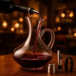 Kit de Vinho Premium com Decanter 1500ml: elegância, praticidade e acessórios para servir e conservar com estilo. - Imagem 5