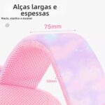Mochila Escolar Feminina Espaçosa e Impermeável com abertura 180°, conforto, organização e resistência para escola, passeios e viagens. - Imagem 4