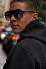 Óculos de sol Rocawear R1493 Aviador com proteção UV, estilo moderno e presente ideal para homens, 131 mm - Imagem 6
