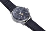 Orient Bambino Version 9: relógio automático elegante com calendário semanal em aço inox para compra com estilo. - Imagem 3