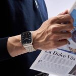 Pulseira Zedoli Milanesa magnética em aço inox compatível com Apple Watch, ajuste seguro e elegante para 38 a 49 mm - Imagem 9