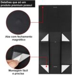Caixa de Presente Premium Rígida com Trava Magnética e Laço de Cetim: elegância, resistência e praticidade para presentear com sofisticação. - Imagem 4