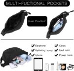 Bolsa transversal BESMART impermeável e leve, estilo casual unissex, ideal para viagens e uso diário, verde. - Imagem 5