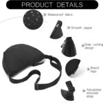 Bolsa transversal BESMART impermeável e leve, estilo casual unissex, ideal para viagens e uso diário, verde. - Imagem 7