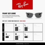 Óculos de Sol Ray-Ban Justin 0RB4165 852/88 Tam 55: estilo icônico, conforto e autenticidade para destacar seu visual. - Imagem 5