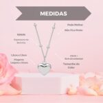 Colar Bolinha Feminino com Pingente Coração em Aço Inox: delicado, resistente e ideal para presentear com elegância. - Imagem 6