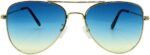 Óculos de Sol Aviador Cacife Brand com proteção UV400, estilo vintage e design unissex premium.