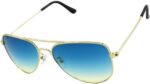 Óculos de Sol Aviador Cacife Brand com proteção UV400, estilo vintage e design unissex premium. - Imagem 6