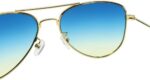 Óculos de Sol Aviador Cacife Brand com proteção UV400, estilo vintage e design unissex premium. - Imagem 9