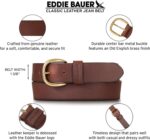 Cinto de couro trabalhado floral Eddie Bauer: durabilidade, ajuste perfeito e estilo feminino atemporal. - Imagem 5