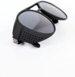 Óculos Redondo Steampunk Cacife Brand com proteção UV400 e estilo vintage unissex premium - Imagem 6
