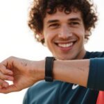 Pulseira Charlam magnética em couro e silicone para Apple Watch Ultra e séries 11 a 1, confortável e ajustável. - Imagem 8
