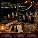 Taças de Cristal Bohemia 440 ml: brilho premium, haste inteiriça e 6 unidades para vinho elegante. - Imagem 9