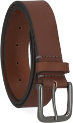 Timberland Cinto jeans clássico masculino 35 mm em couro legítimo, durável e elegante para uso diário.