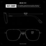 BEX Mach: óculos de sol de metal leves e resistentes, com estilo aviador e conforto para desempenho diário. - Imagem 5