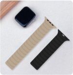 Pulseira de silicone magnética para Apple Watch: ajuste seguro, conforto diário e compatibilidade universal para séries 11 a 3 e SE. - Imagem 5