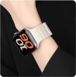 Pulseira de silicone magnética para Apple Watch: ajuste seguro, conforto diário e compatibilidade universal para séries 11 a 3 e SE. - Imagem 6