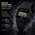 Casio F91W: relógio digital leve, resistente à água, com LED, cronômetro e bateria de 7 anos - Imagem 5