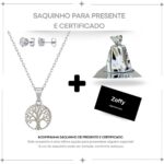 Colar feminino Árvore da Vida em aço inox: elegante, durável e ideal para presentear. - Imagem 3