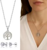 Colar feminino Árvore da Vida em aço inox: elegante, durável e ideal para presentear. - Imagem 5