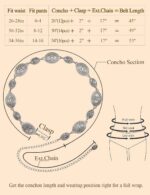 Cinto de corrente metal TOPACC feminino, estilo western para vestidos e jeans, com visual marcante e versátil. - Imagem 5