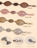 Cinto de corrente metal TOPACC feminino, estilo western para vestidos e jeans, com visual marcante e versátil. - Imagem 7